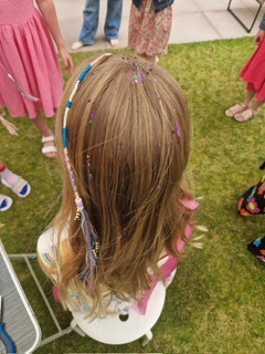Girl with hair braid in Shifnal